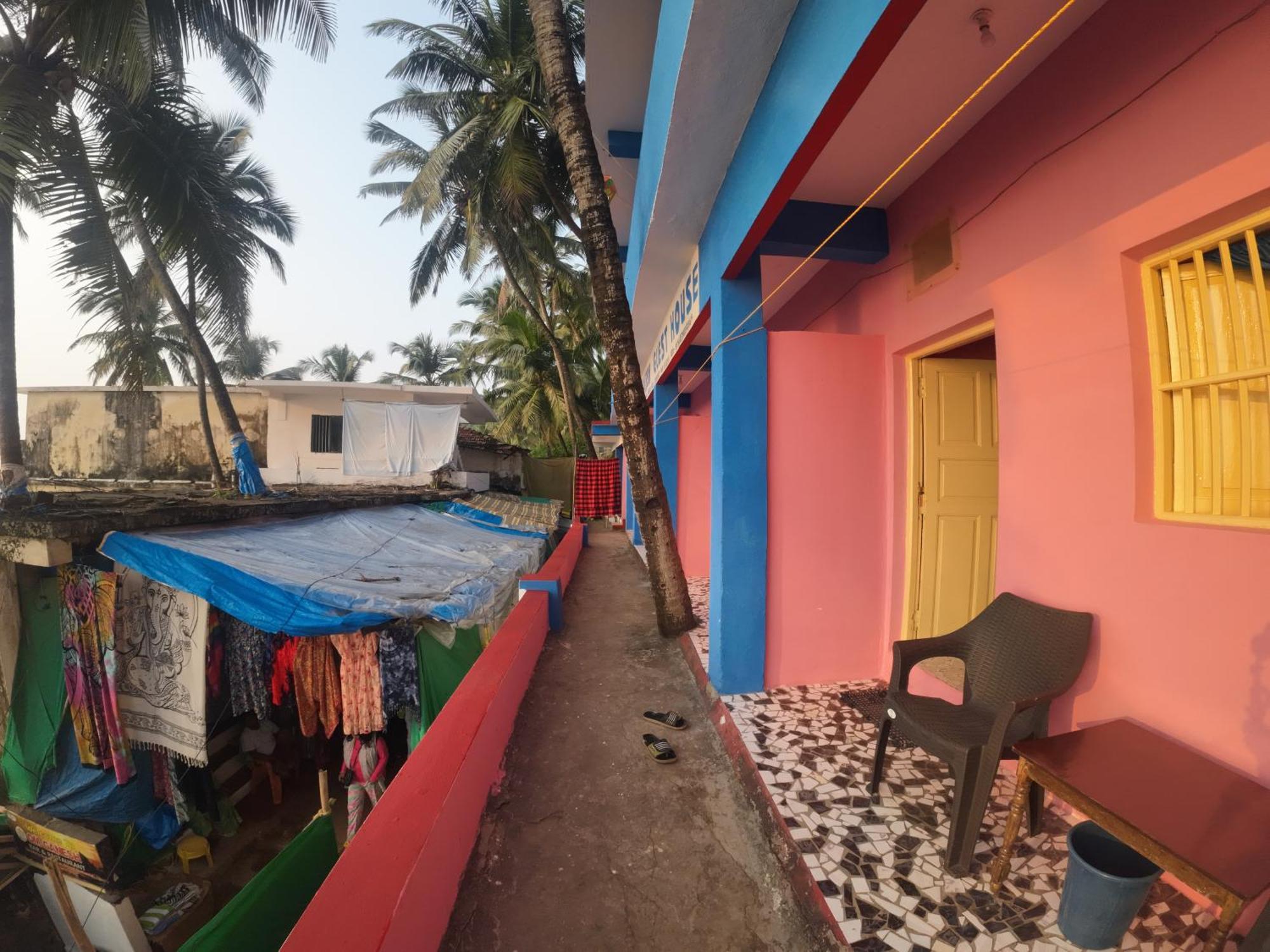 Om Ganesh Guest House Cliffside Арамбол Екстер'єр фото